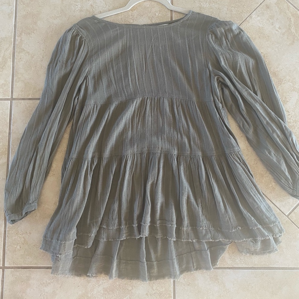 Green American Eagle Blouse